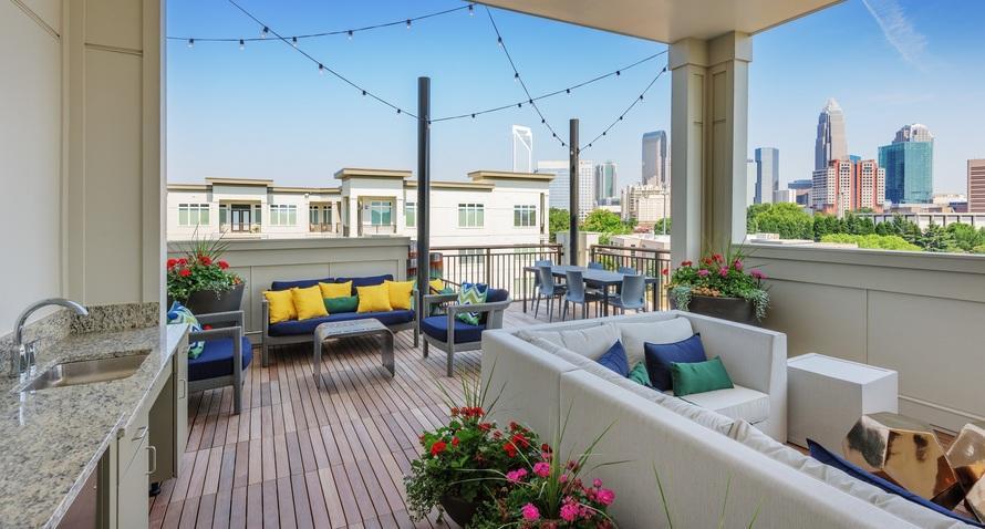Oakwood At Presley Uptown Apartment Charlotte Exterior photo